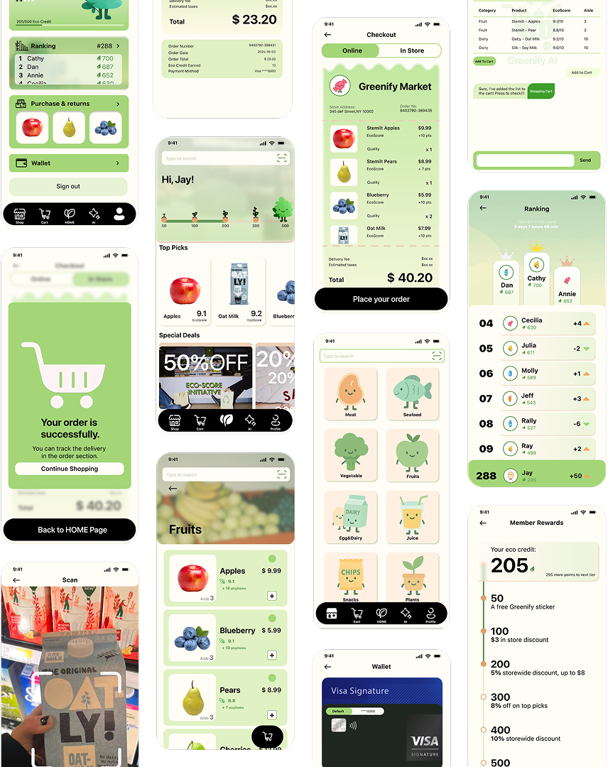 Greenify App Screens